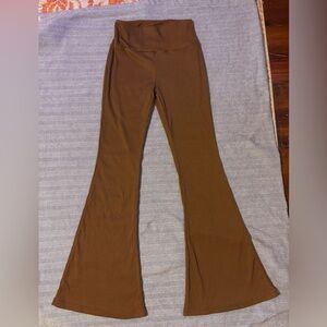 Brown Flared Women's Pants